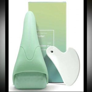 ROSELYNBOUTIQUE Cryotherapy Gua Sha Facial Tools Ice Roller for Face Wrinkles
